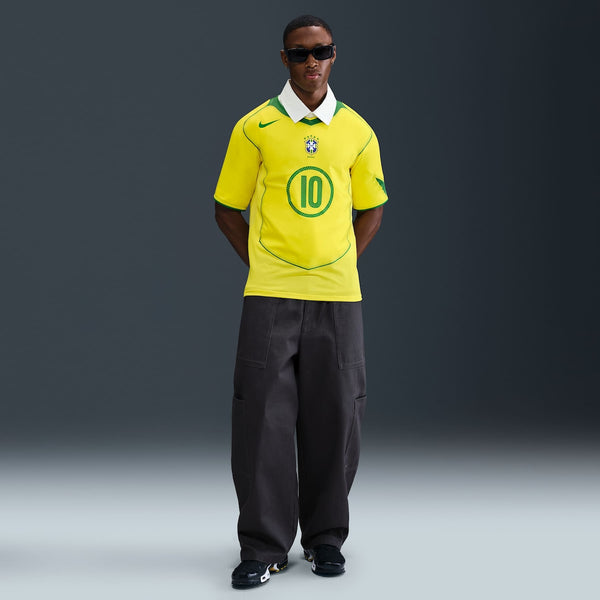 Camisa Brasil Nike Reedição Total 90 Ronaldinho Masculina