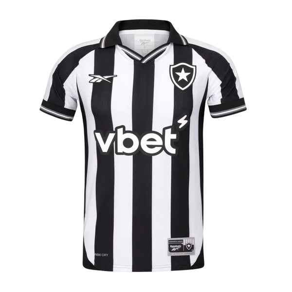 Camisa Botafogo Home 25/26 - Preta e Branca
