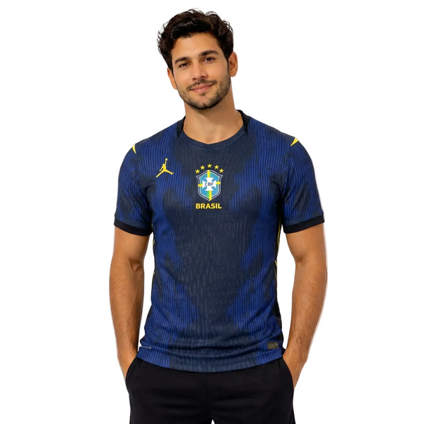 Camisa Brasil Home 2026 - Azul