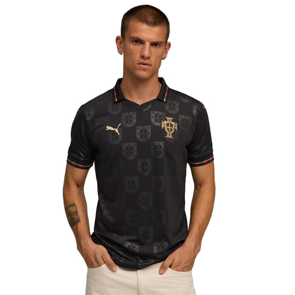 Camisa Portugal Pantera Negra 2026 - Preta